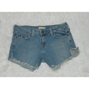 Levi 545 Shorts‎ Women's Cutoff Distressed Blue Jeans Size 28